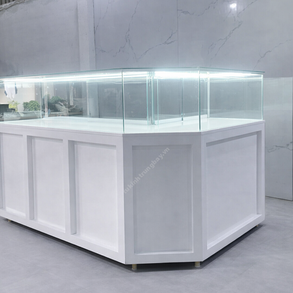 Tủ trưng bày trang sức chữ L 1m2 x 1m8 TTS001 - Ảnh 2